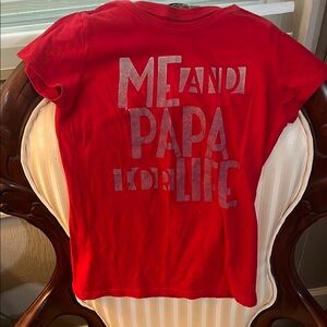 Next Level Apparel Red Short Sleeve Tee